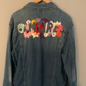 NWT Pilcro & the Letterpress - Embroidered Jacket